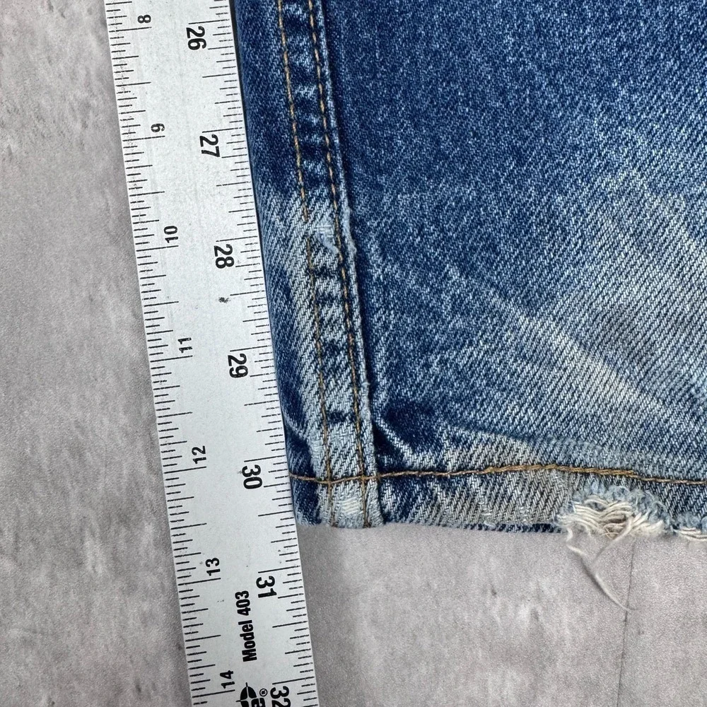Vintage Levis 550 Jeans Mens 36x32 Blue Denim Faded Straight Fit Baggy USA 90s